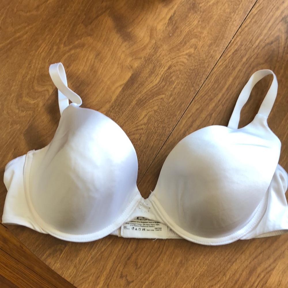 Maidenform padded underwire white bra 38c